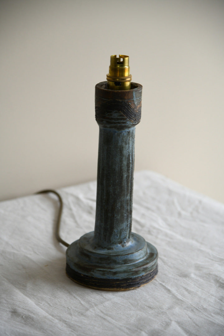 Small Studio Pottery Table Lamp