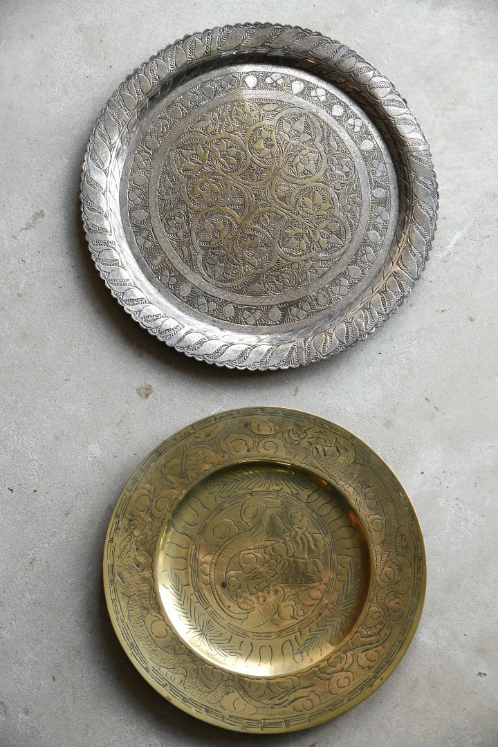 2 x Decorative Eastern Plates