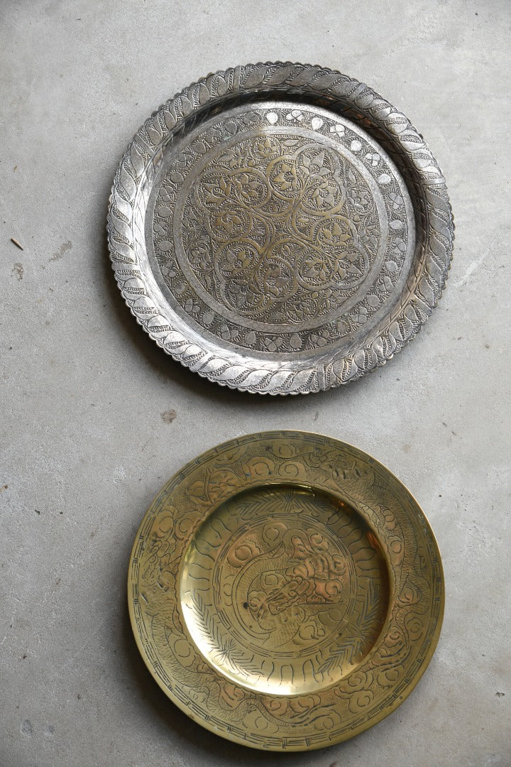 2 x Decorative Eastern Plates