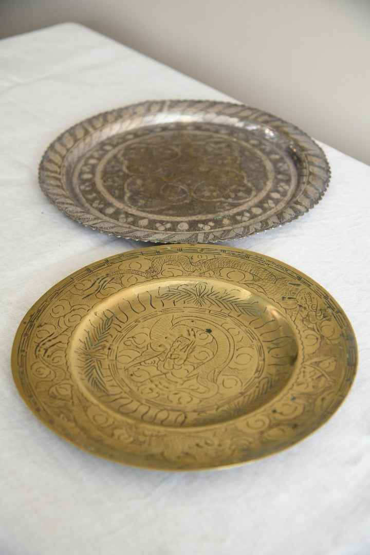 2 x Decorative Eastern Plates