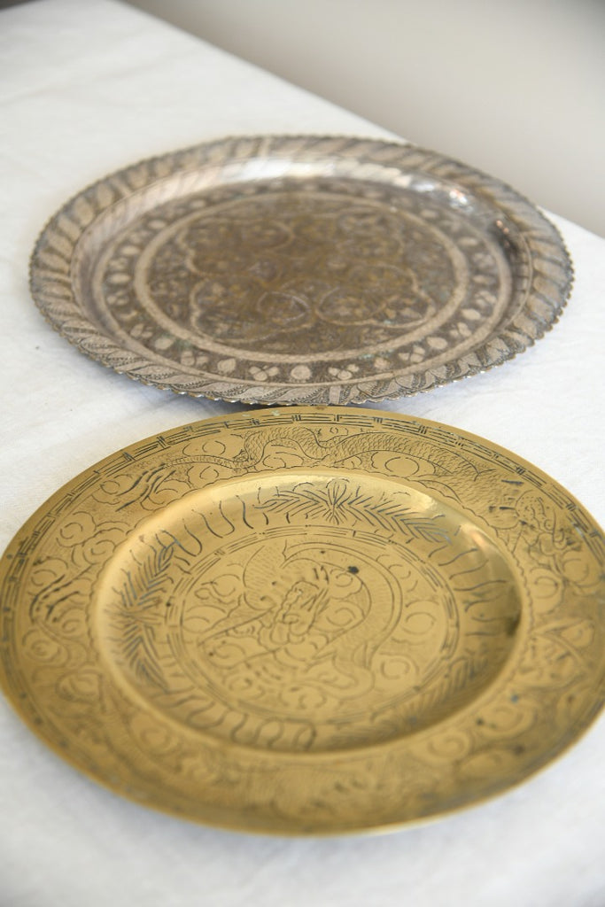 2 x Decorative Eastern Plates