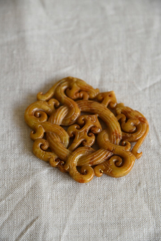 Carved Chinese Pendant