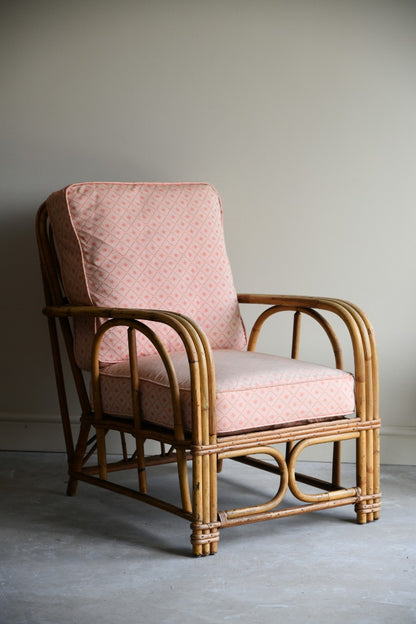 Vintage Bamboo Armchair