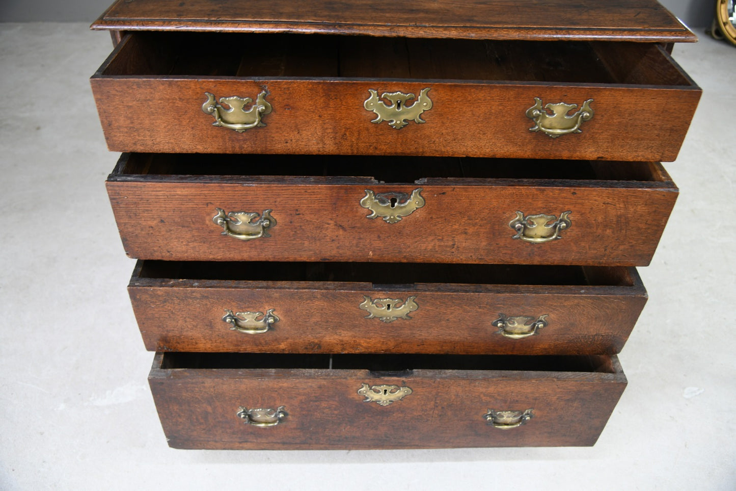 18th Century Oak Chest of Drawers