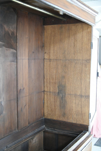 Antique Oak Hall Robe