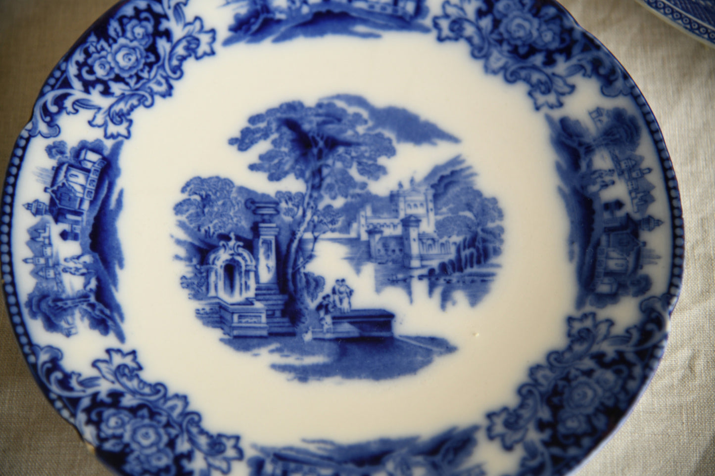 Collection of Blue & White Plates