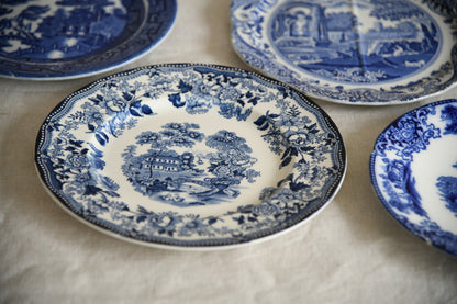 Collection of Blue & White Plates