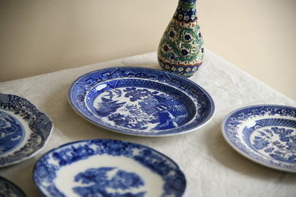 Collection of Blue & White Plates