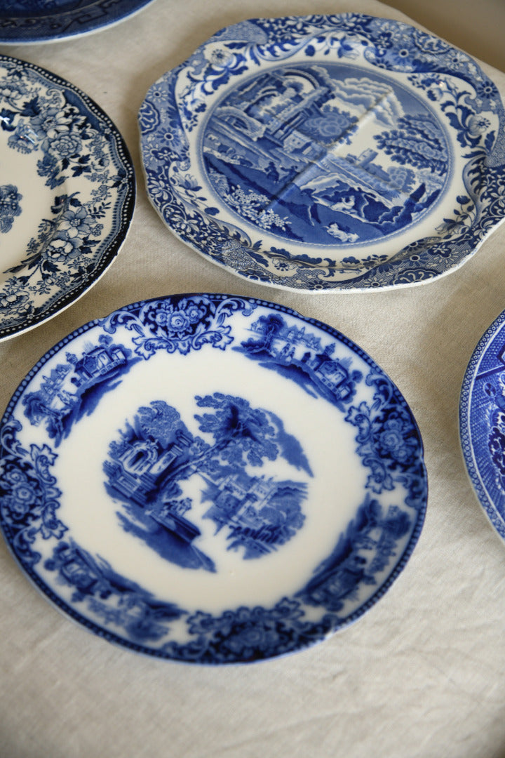 Collection of Blue & White Plates