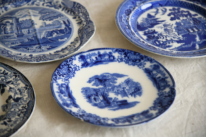 Collection of Blue & White Plates