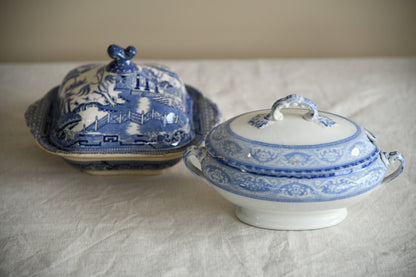 Blue & White Tureens