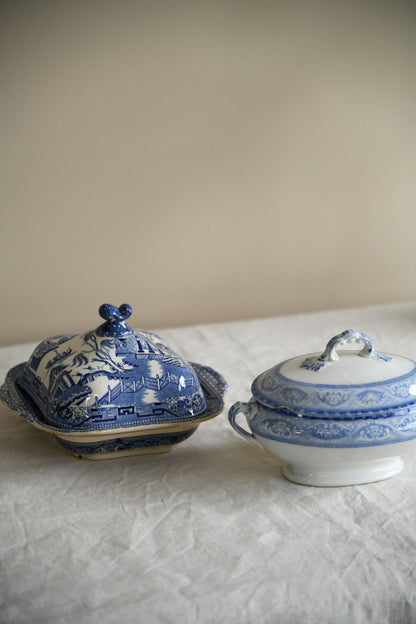 Blue & White Tureens