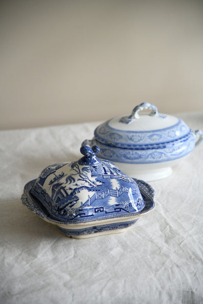 Blue & White Tureens