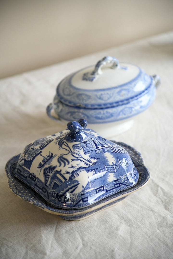 Blue & White Tureens