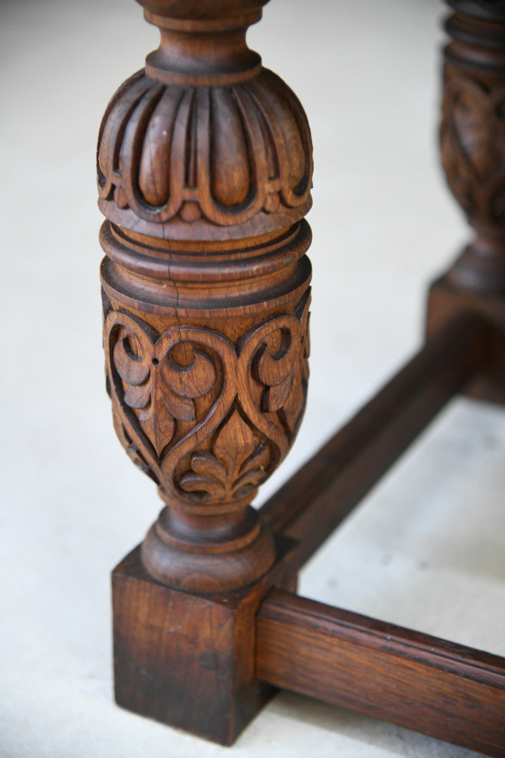 Oak Glazed Bookcase