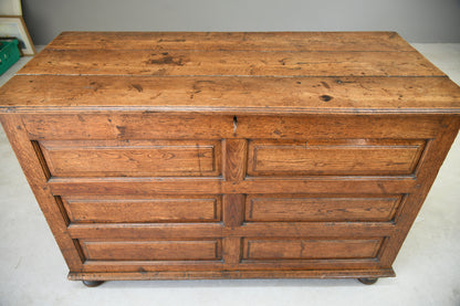 Antique Oak Mule Chest