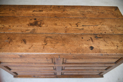 Antique Oak Mule Chest