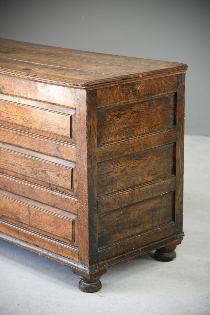 Antique Oak Mule Chest