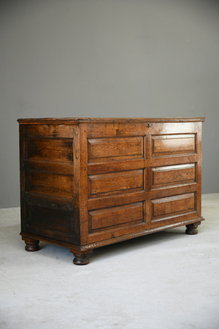 Antique Oak Mule Chest