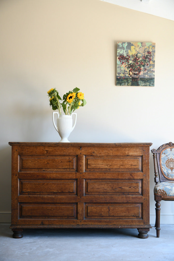 Antique Oak Mule Chest