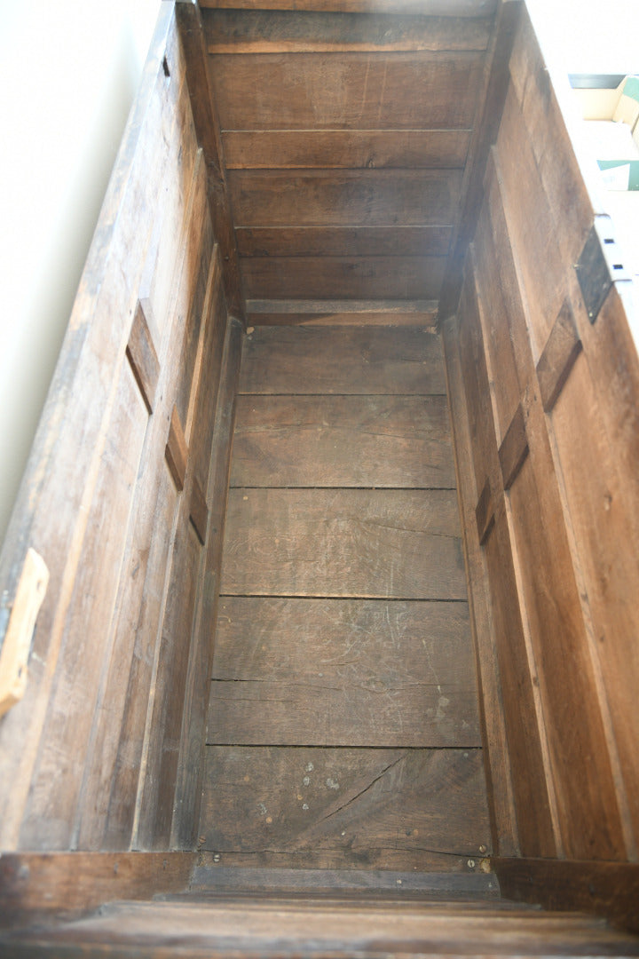 Antique Oak Mule Chest