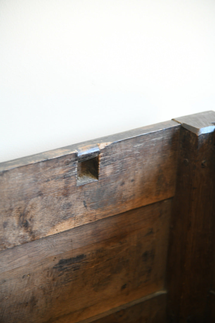 Antique Oak Mule Chest