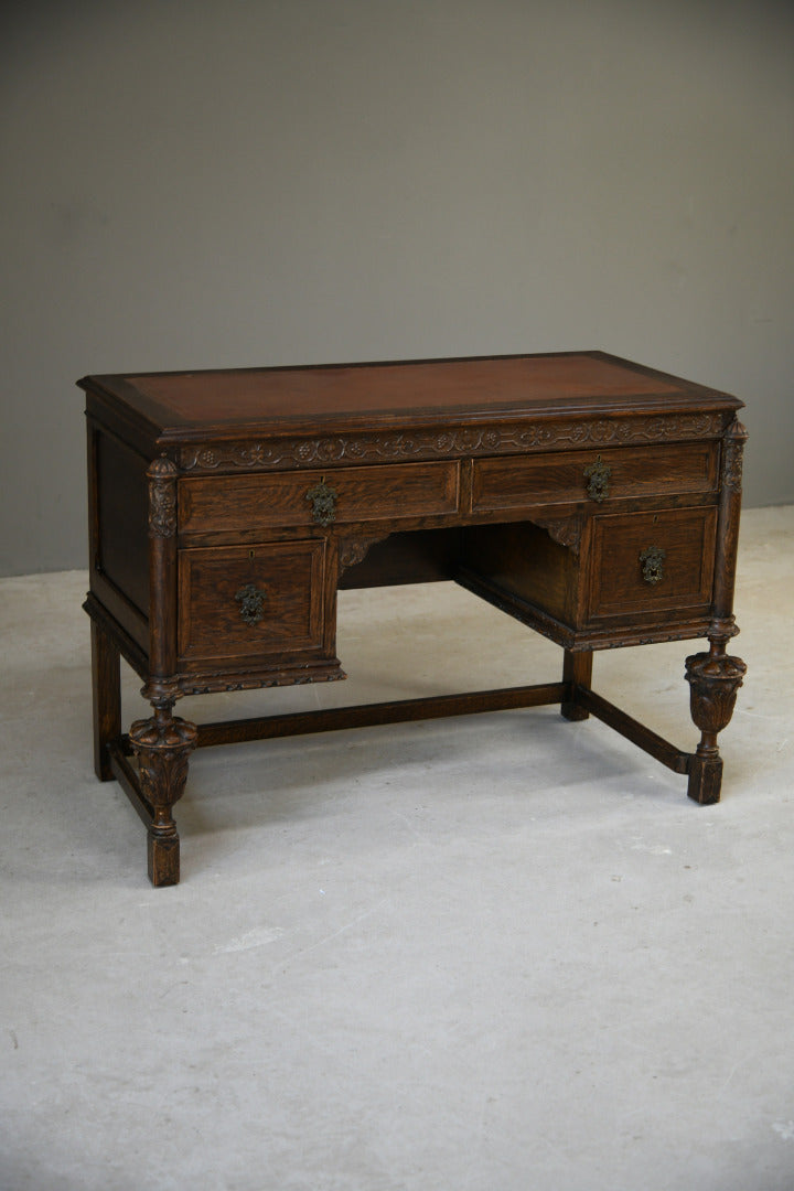 Early 20th Century Oak Desk