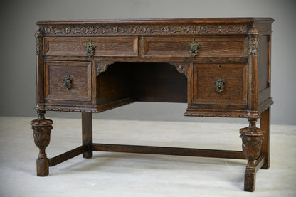 Early 20th Century Oak Desk