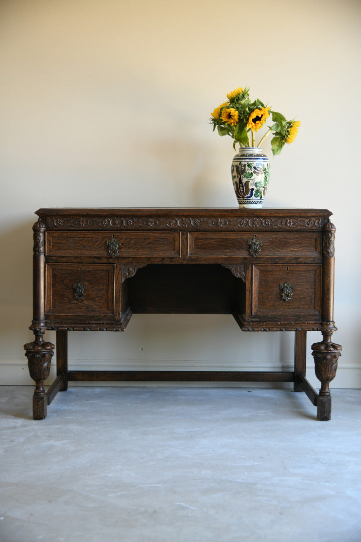 Early 20th Century Oak Desk