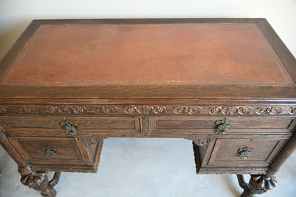 Early 20th Century Oak Desk