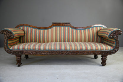 19th Century Mahogany Sofa