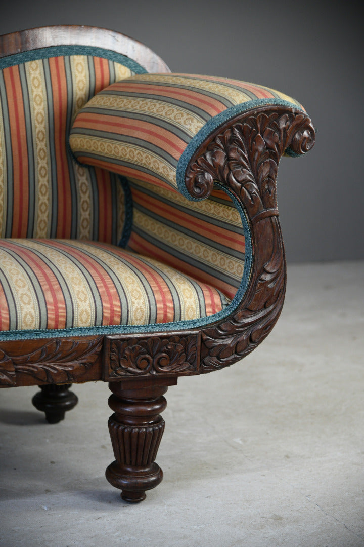 19th Century Mahogany Sofa