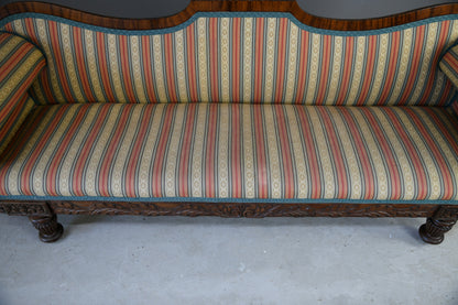 19th Century Mahogany Sofa