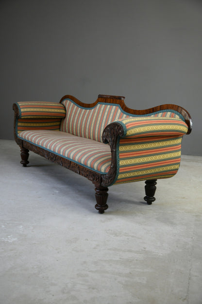 19th Century Mahogany Sofa