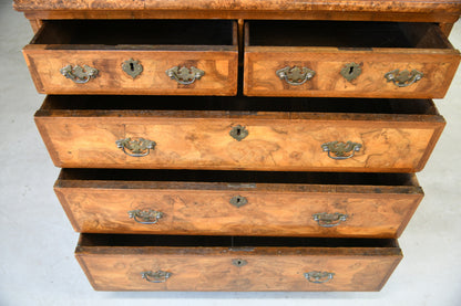 18th Century & Later Walnut Chest of Drawers