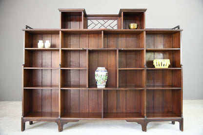 Antique Victorian Chippendale Style Bookcase