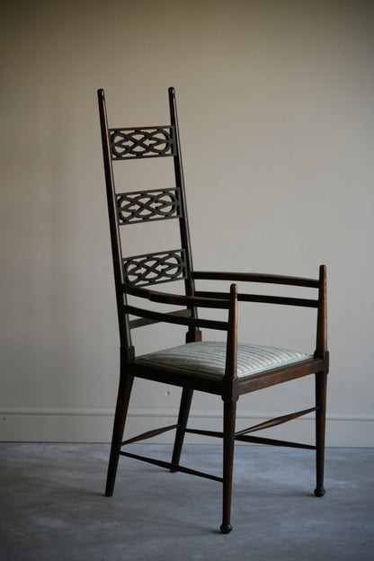 Late Victorian Mahogany Occasional Chair