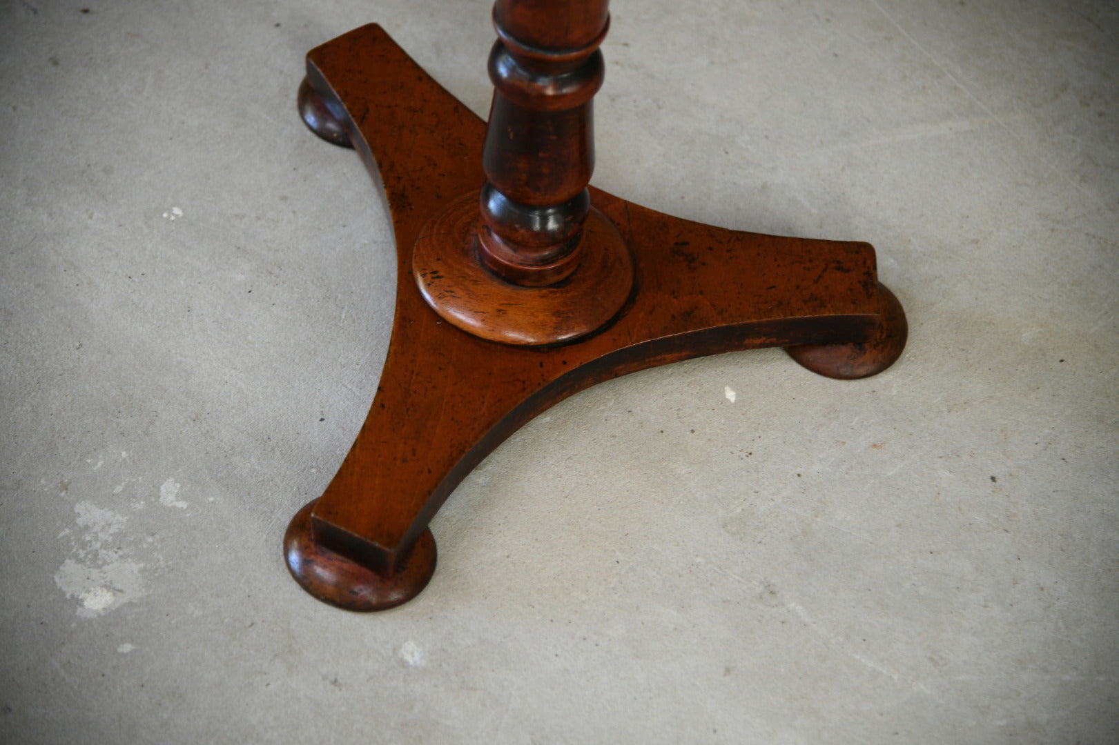 Mahogany Round Occasional Table