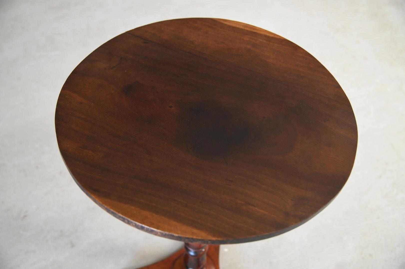 Mahogany Round Occasional Table