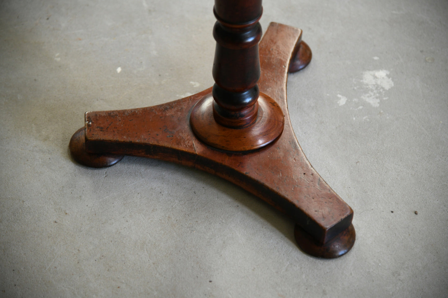 Mahogany Round Occasional Table