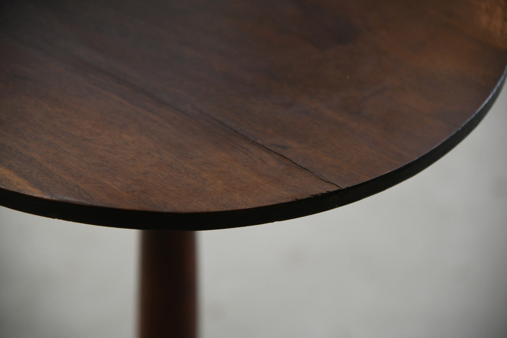 Mahogany Round Occasional Table