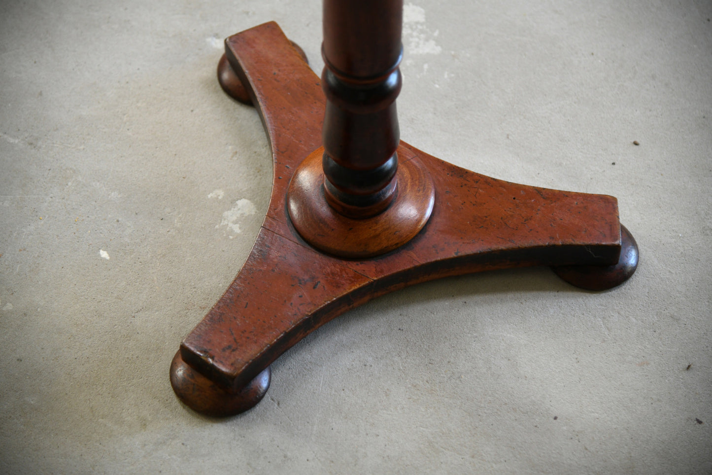 Mahogany Round Occasional Table