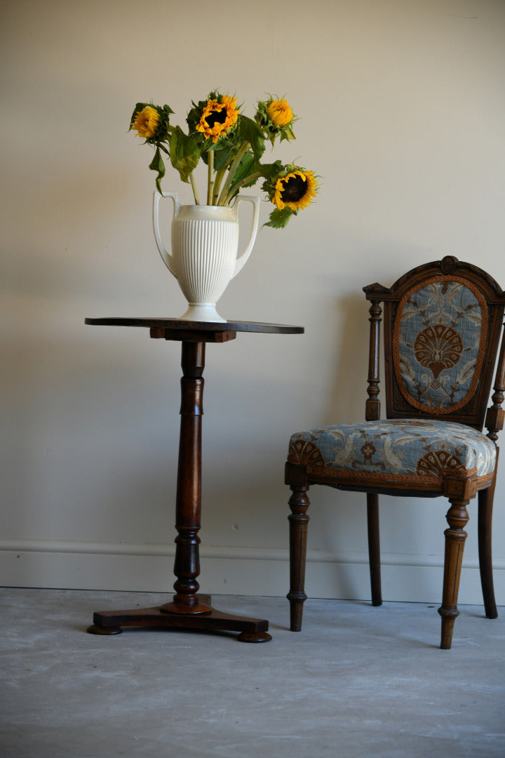 Mahogany Round Occasional Table