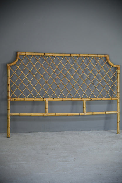 King Size Bamboo Headboard