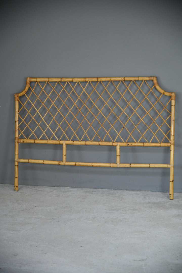 King Size Bamboo Headboard