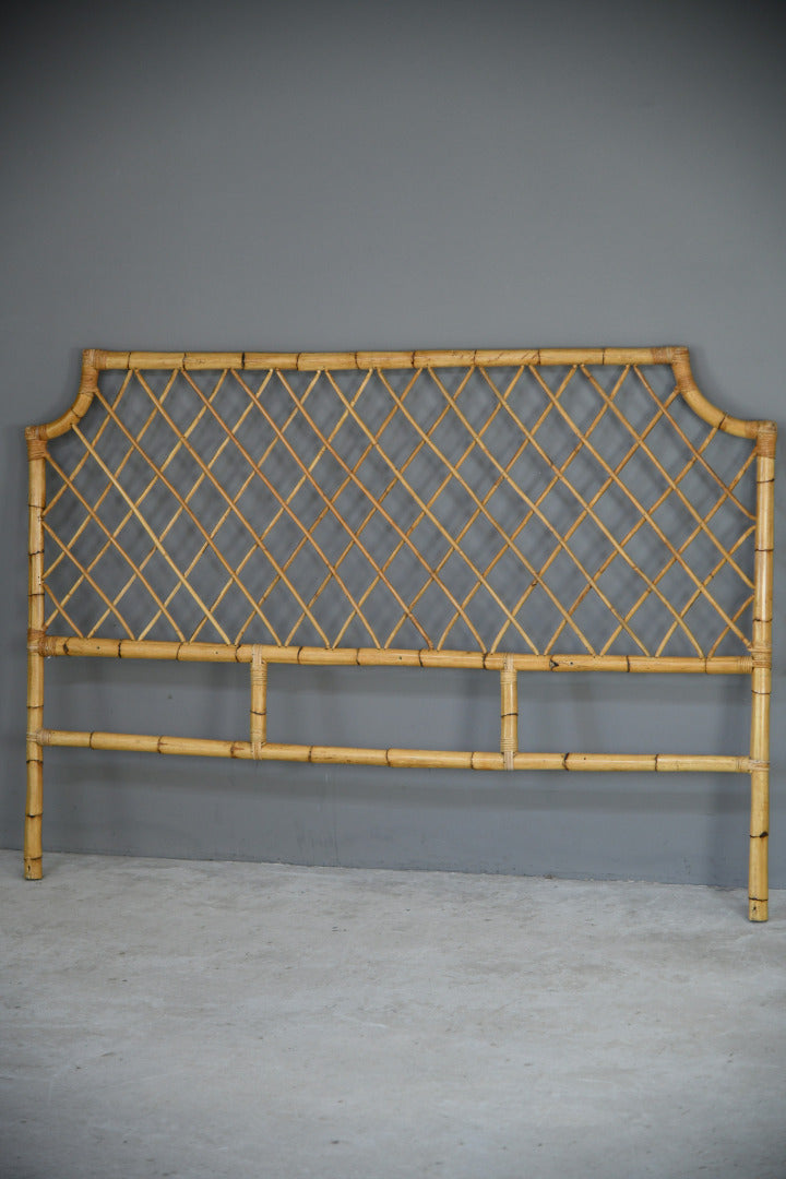 King Size Bamboo Headboard