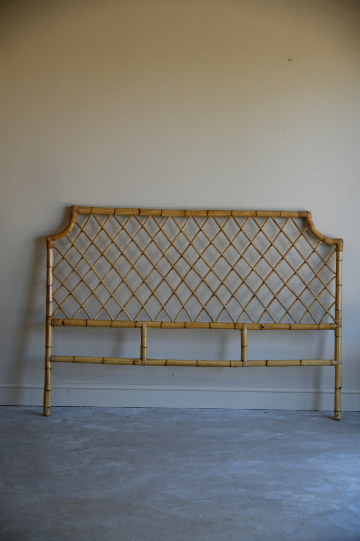 King Size Bamboo Headboard