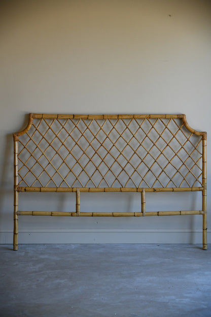 King Size Bamboo Headboard