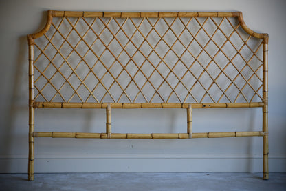 King Size Bamboo Headboard