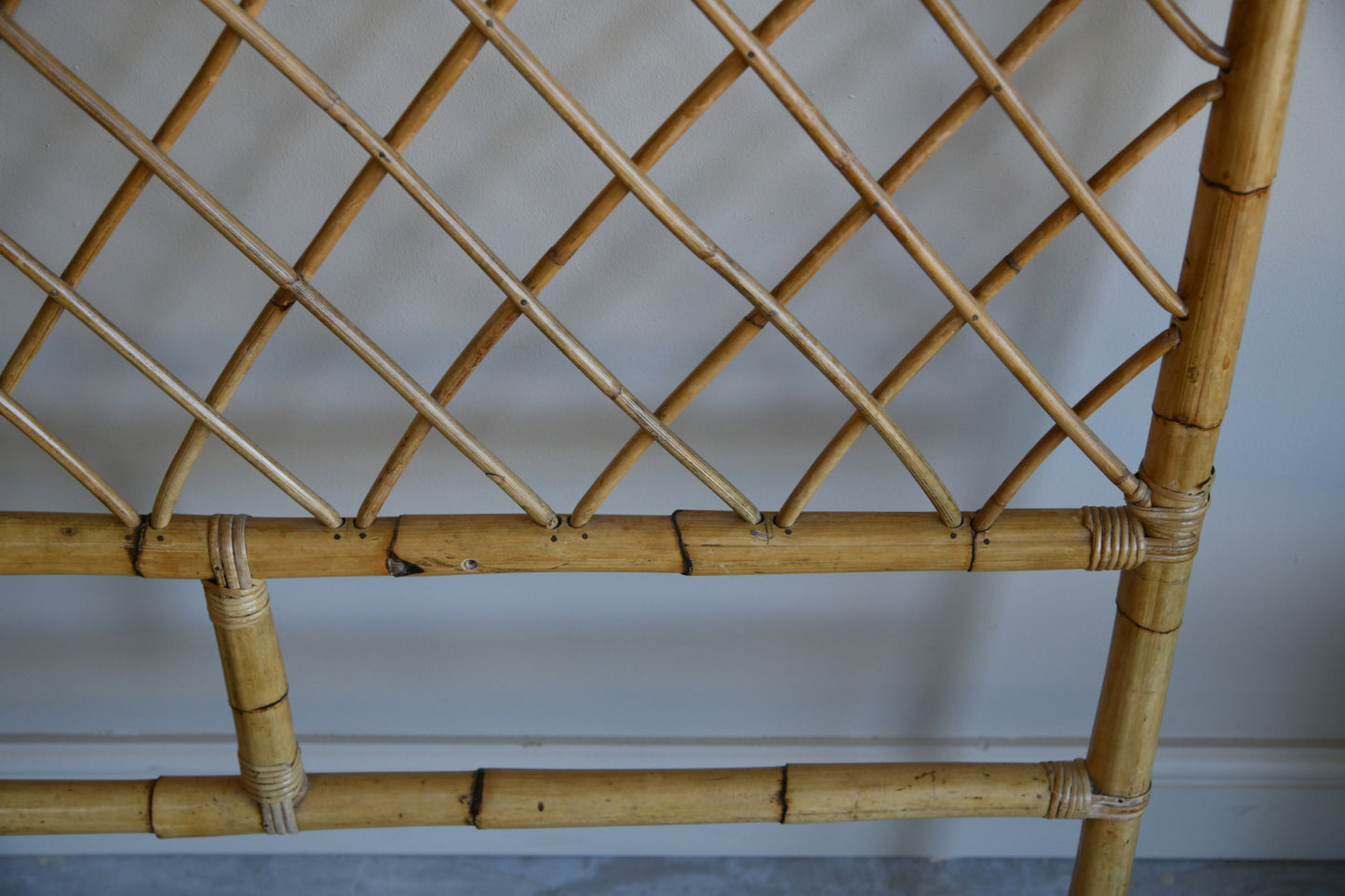 King Size Bamboo Headboard